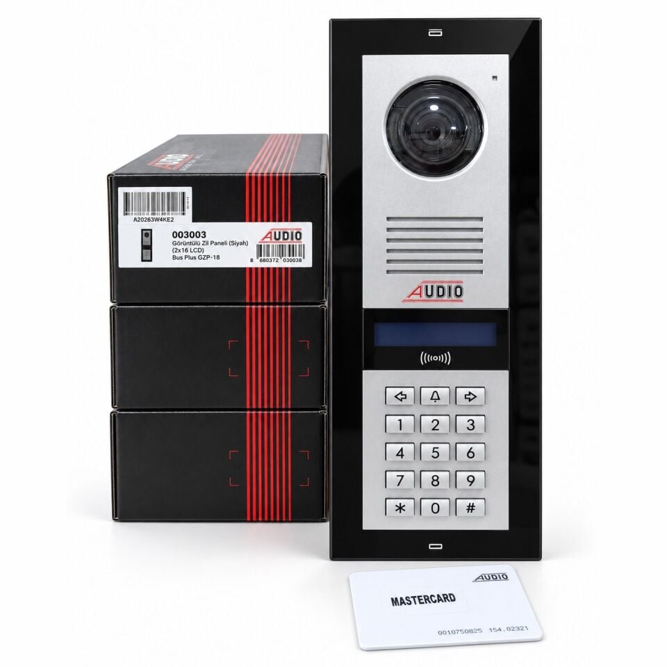 Audio Kartlı Şifreli Dış Panel (3003)