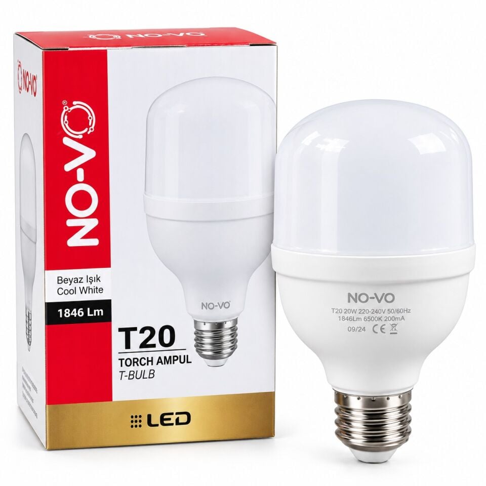 NO-VO 20W Torch Ampul 1846 Lm