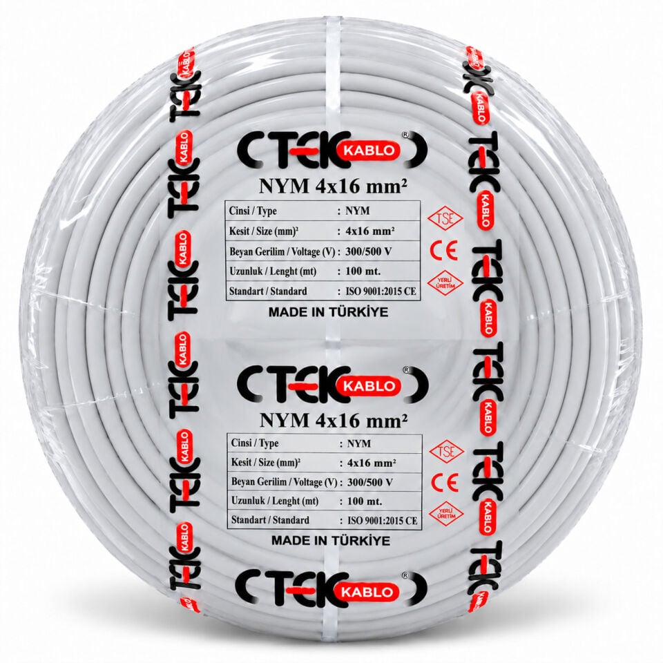 Türk Tek 4x16 mm² NYM Kablo