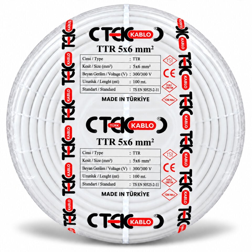 Türk Tek 5x6 mm² TTR Kablo