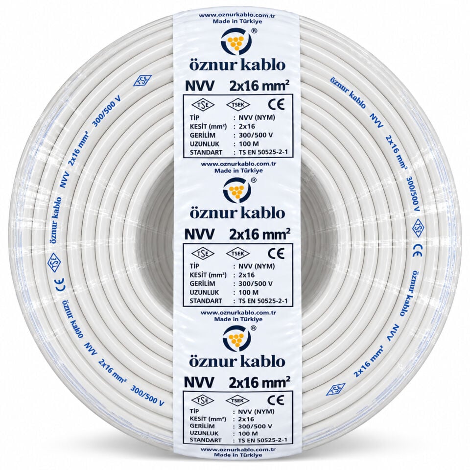 Öznur 2x16 mm² NYM Kablo