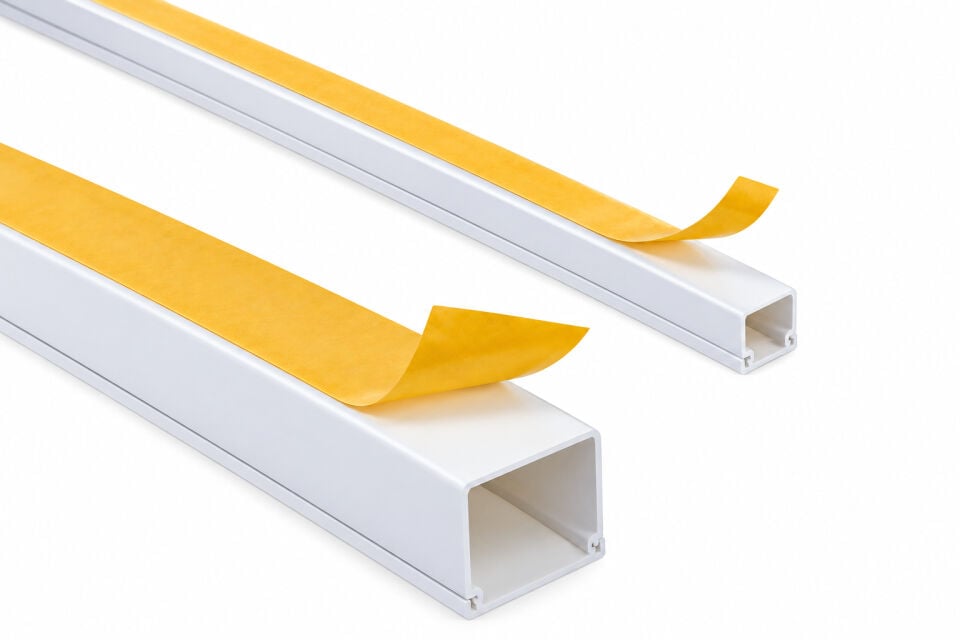 Orel 60x60 Yapışkanlı Kablo Kanalı (48 Metre/Paket)