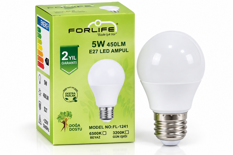 Forlife 5W LED Ampul